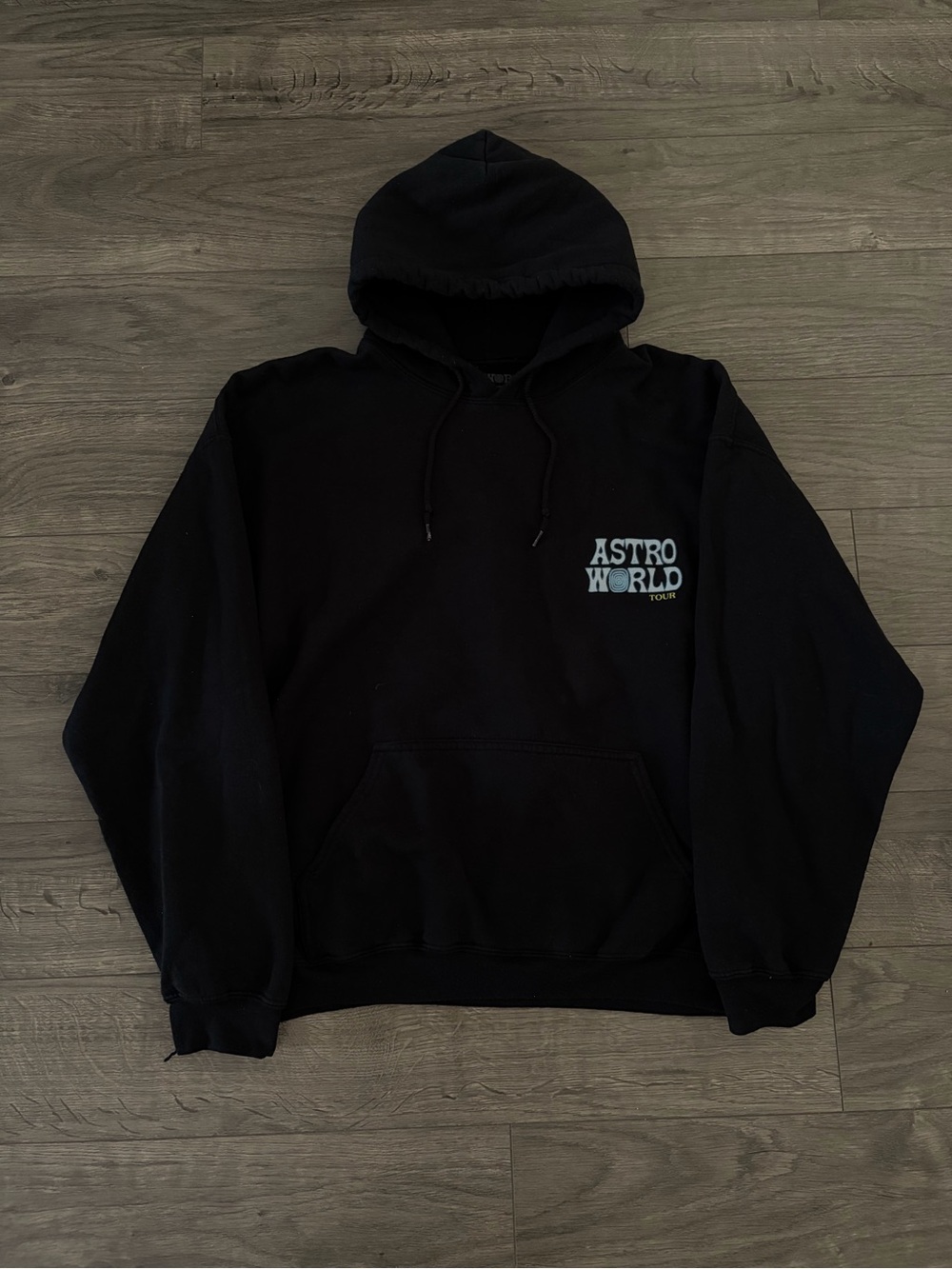 Astro world Travis Scott Black Hooded Sweatshirt